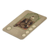 オスマン1世（1259年～1326年）オスマン帝国の創始者 マグネット (左側)