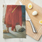 オスマン·ハムディ·ベイ·ザ·カメのトレーナー キッチンタオル (四つ折り)