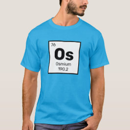 オスミウム/周期表 – OsエレメントTシャツ Tシャツ