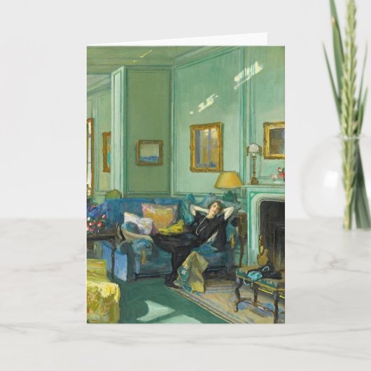 オスラー夫人 | サー・ジョン・レイヴリー カード (正面)