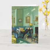 オスラー夫人 | サー・ジョン・レイヴリー カード (黄色い花)