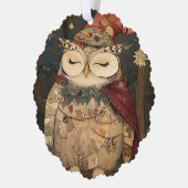 オスリック・ザ・オウル | 森の幻想 オーナメントカード (左)