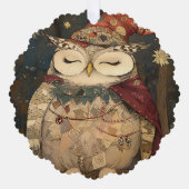 オスリック・ザ・オウル | 森の幻想 オーナメントカード (正面)