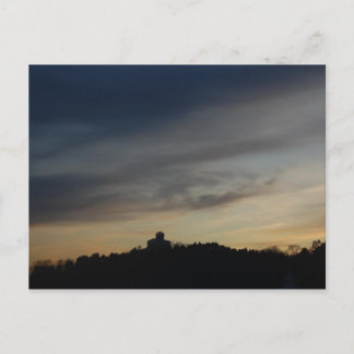 オスロの夕日 ポストカード