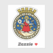 オスロの紋章 シール (シート)