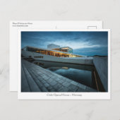 オスロオペラハウス ポストカード (正面/裏面)