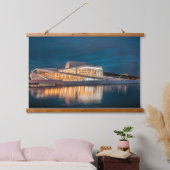 オスロオペラハウス 吊り下げ型タペストリー (寝室)