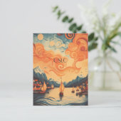 オスロノルウェートラベル ポストカード (スタンド正面)