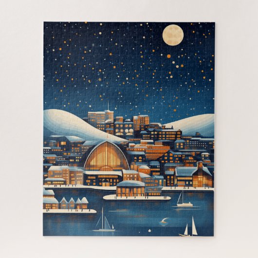 オスロノルウェー ジグソーパズル (縦)