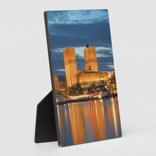 オスロノルウェー フォトプラーク (側面)