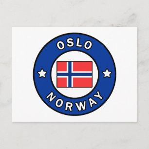 オスロノルウェー ポストカード