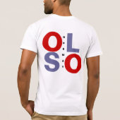 オスロノルウェー Tシャツ (裏面)