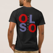 オスロノルウェー Tシャツ (裏面)