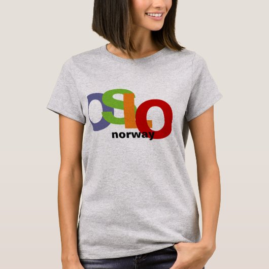 オスロノルウェー Tシャツ (正面)