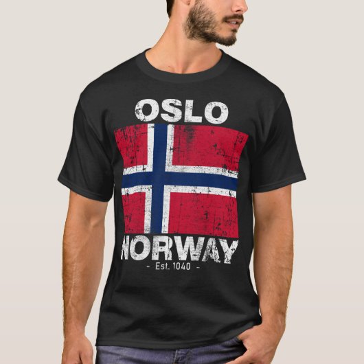オスロノルウェー Tシャツ (正面)
