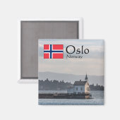 オスロライトハウス マグネット (正面/裏面)