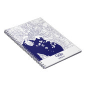 オスロ市地図 ノートブック (右側)