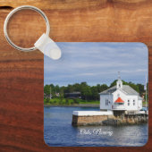 オスロ,ノルウェー・フィヨルドのポスター キーホルダー (正面)