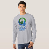 オスロ ノルウェー ヨーロッパ Tシャツ (正面フル)