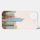 オスロ、ノルウェー|都市スカイライン Case-Mate iPhoneケース (裏面 (横))
