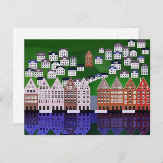 オスロ ポストカード (正面/裏面)