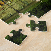 オスロ、夜のノルウェー ジグソーパズル (側面)