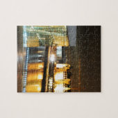 オスロ、夜のノルウェー ジグソーパズル (横)