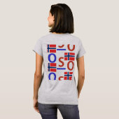 オスロ Tシャツ (裏面フル)