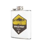 オスワルドウエスト州パークオレゴン フラスク (左)