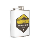 オスワルドウエスト州パークオレゴン フラスク (右)