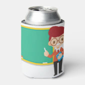 ***オス先生***クーラーボックス 缶クーラー (缶正面)