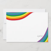 オス来·アウト·オブ·ザ·クローゼット招待状 招待状 (裏面)