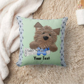 オス#2の装飾用クッション20インチx 20インチに注意 クッション (ブランケット)