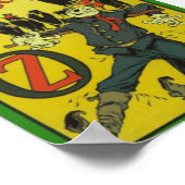 オズのかかし ポスター (角)