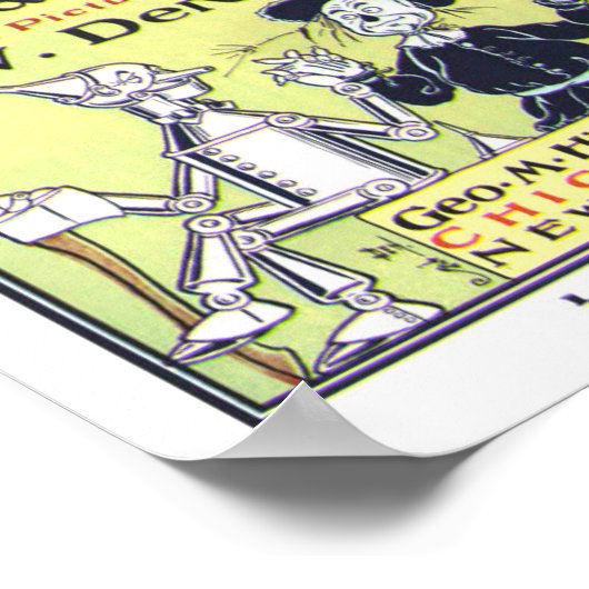 オズのすばらしい魔法使い ポスター (角)