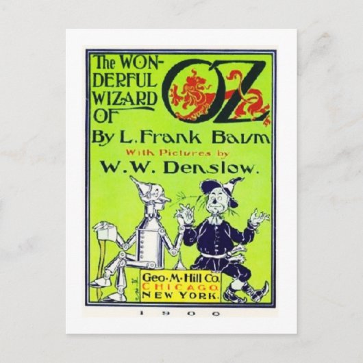 オズのすばらしい魔法使い ポストカード (正面)