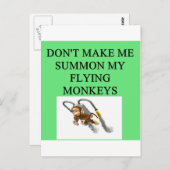 オズのジョークの魔法使い ポストカード (正面/裏面)