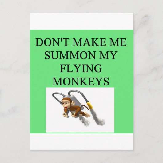 オズのジョークの魔法使い ポストカード (正面)