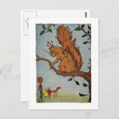 オズのヴィンテージ小さな魔法使い ポストカード (正面/裏面)