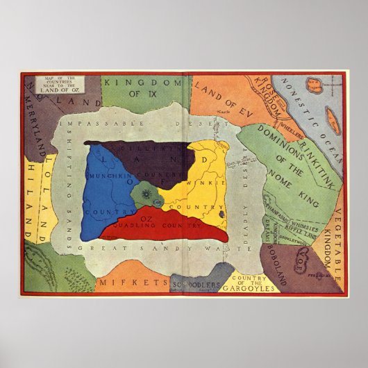 オズの世界 ポスター (正面)