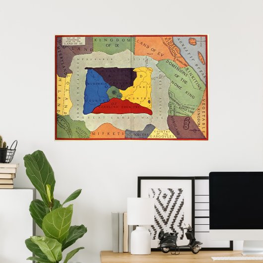 オズの世界 ポスター (ホームオフィス)