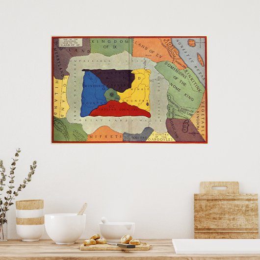 オズの世界 ポスター (キッチン)