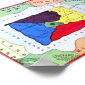 オズの地図 ポスター (角)