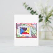 オズの地図 ポストカード (スタンド正面)