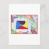 オズの地図 ポストカード (正面)