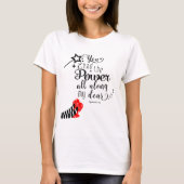 オズの杖カスタムデザイン「あなたは最初から力を持っていた」 Tシャツ (正面)