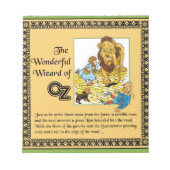 オズの素晴らしい魔法使い ノートパッド (正面)