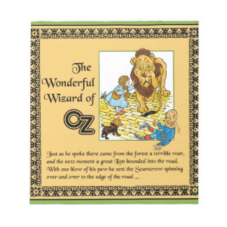 オズの素晴らしい魔法使い ノートパッド