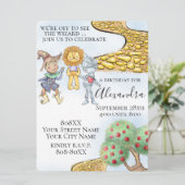 オズの魔図解入りの、写真付きの法使い 招待状 (スタンド正面)