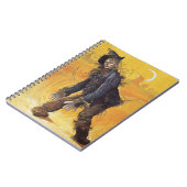 オズの魔法使いのかかし、ヴィンテージ童話 ノートブック (左側)